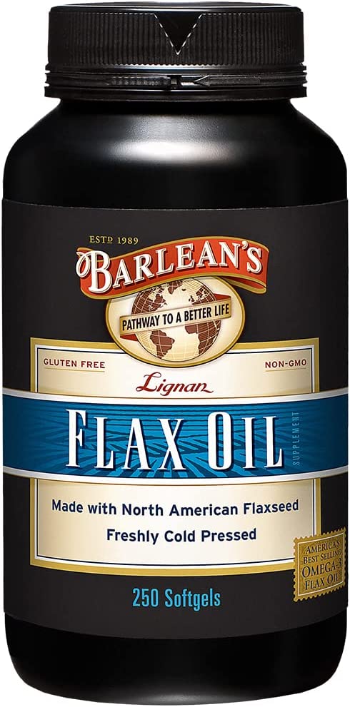 Flax Oil High Lignan Softgels by Barlean's