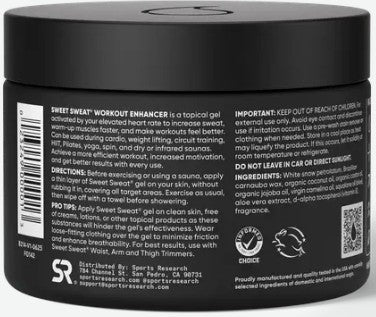 Sweet Sweat Jar 6.5oz by Sports Research