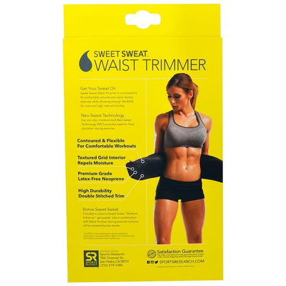 Sweet Sweat Waist Trimmer Yellow by Sports Research