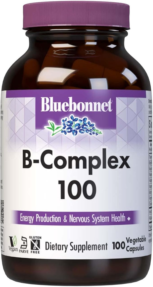 B-Complex 100 100VegCaps by Bluebonnet