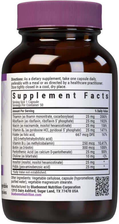 Coenzyme B Complex 50Veg Caps by Bluebonnet