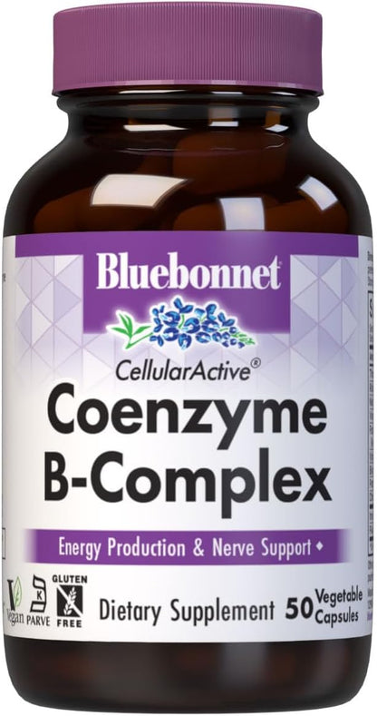 Coenzyme B Complex 50Veg Caps by Bluebonnet