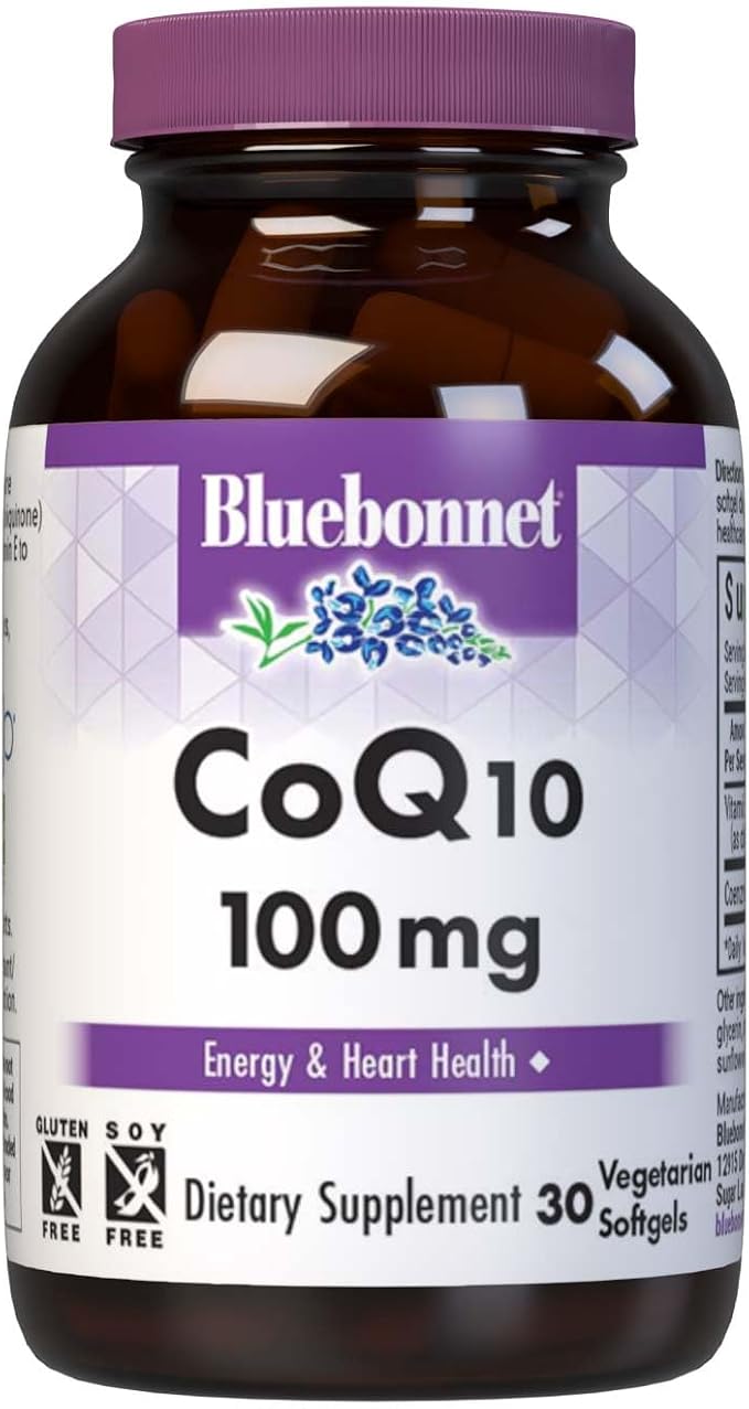 BB CoQ10 100mg 30sg by Bluebonnet