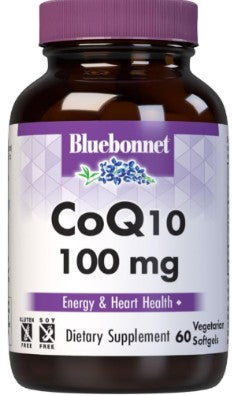 CoQ10 100mg 60 Softgels by Bluebonnet