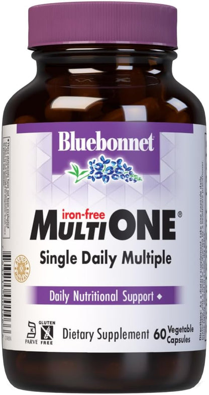 Multi ONE Iron-Free 60VegCaps by Bluebonnet