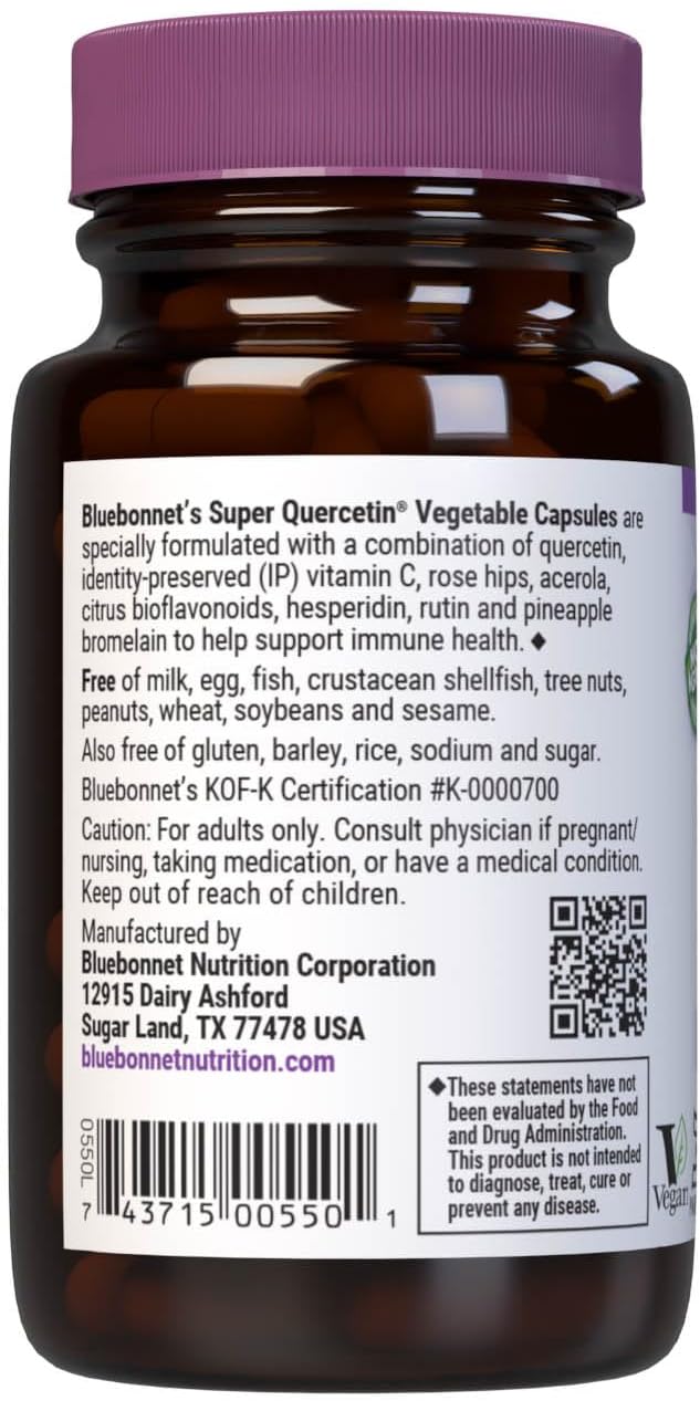 Super Quercetin 30VegCaps by Bluebonnet