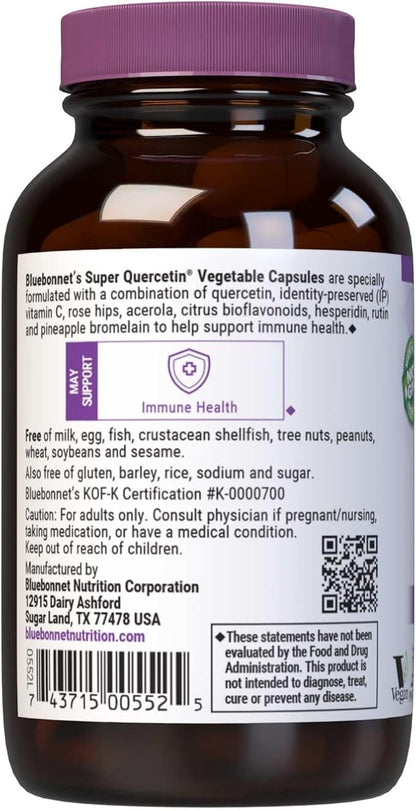 Super Quercetin 60VegCaps by Bluebonnet