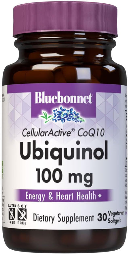 Ubiquinol 100mg Softgels by Bluebonnet