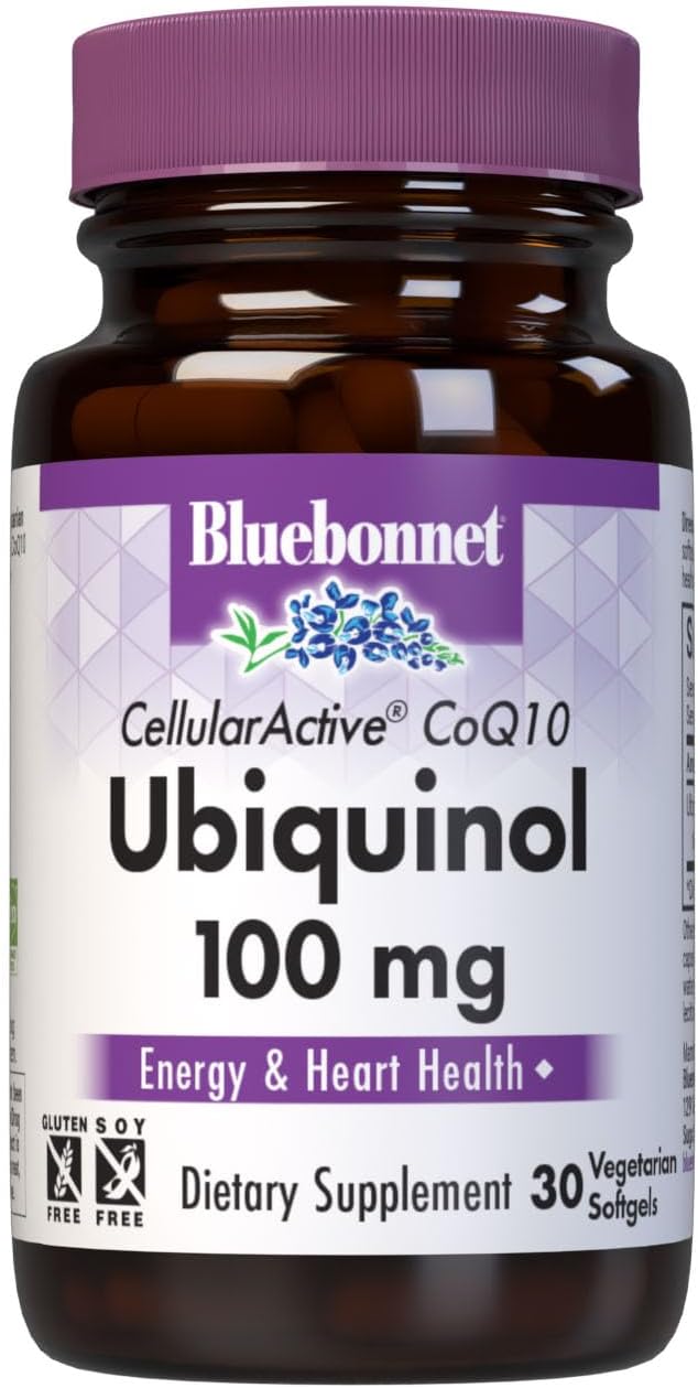 Ubiquinol 100mg Softgels by Bluebonnet
