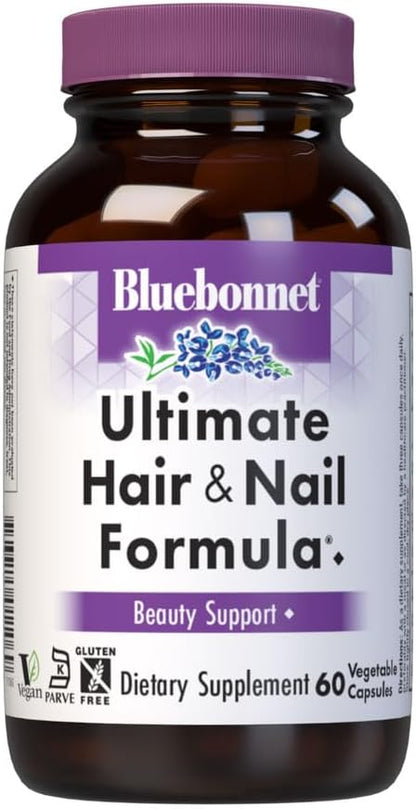 Ultimate Hair and Nail Formula Capsules by Bluebonnet