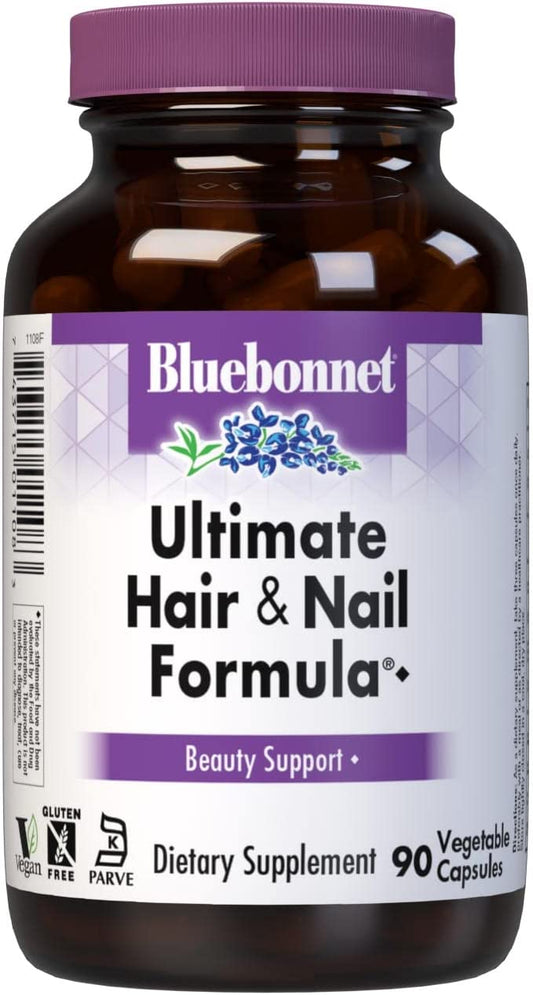 Ultimate Hair and Nail Formula Capsules by Bluebonnet