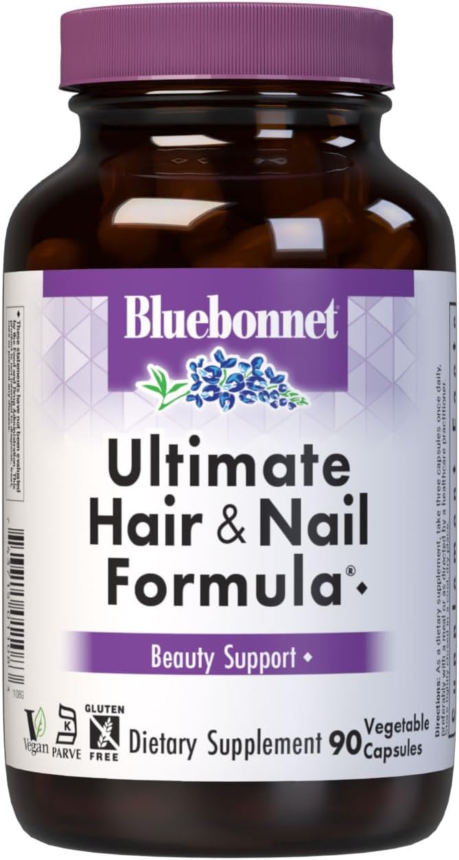 Ultimate Hair and Nail Formula Capsules by Bluebonnet