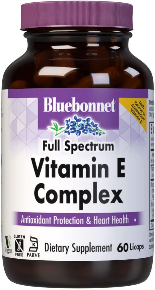 Vitamin E Complex Full Spectrum Softgels by Bluebonnet