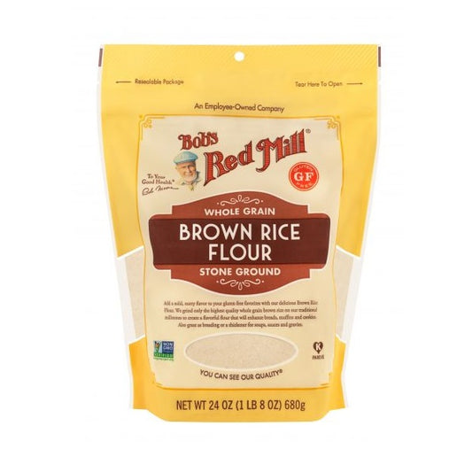 Brown Rice Flour 24oz by Bob's Red Mill