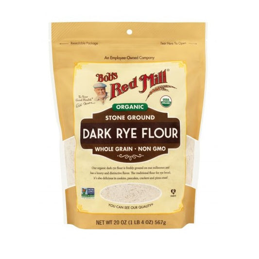 Dark Rye Flour 20oz by Bob's Red Mill