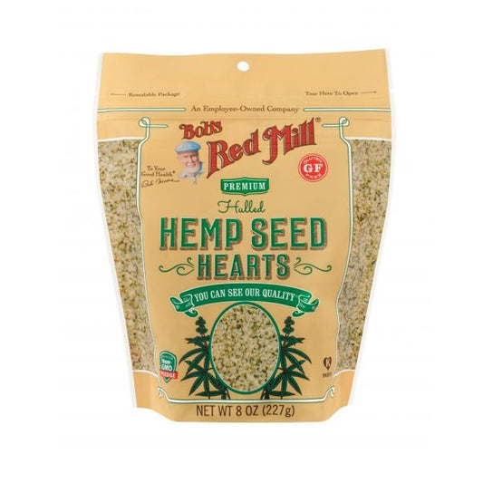 Hemp Seed Hearts Hulled 8oz by Bob's Red Mill