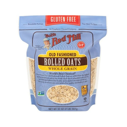 Rolled Oats Gluten Free 32oz by Bob's Red Mill