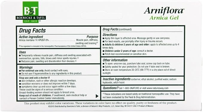 Arniflora Arnica Gel by Boericke & Tafel