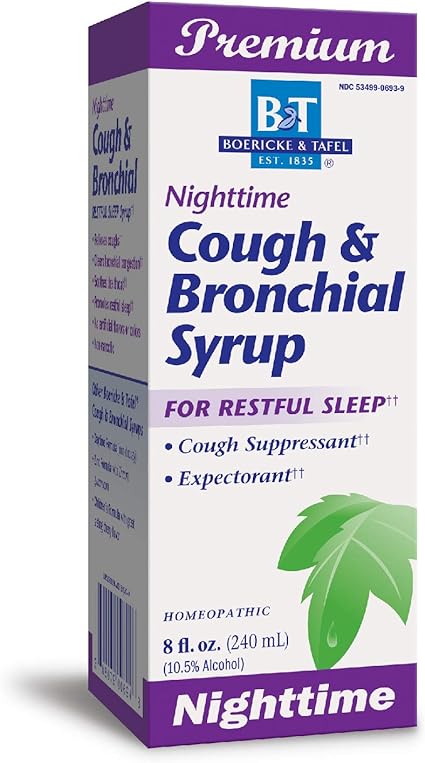 Cough & Bronchial Syrup Nighttime by Boericke & Tafel