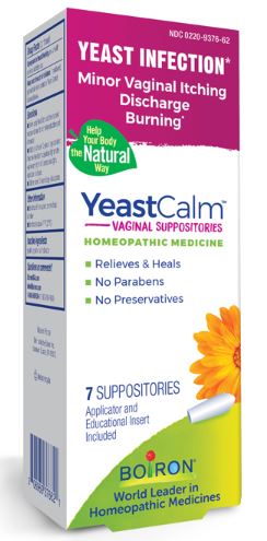 Yeast Calm Suppositories by Boiron