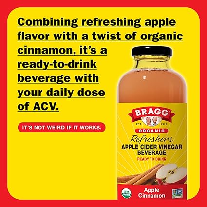 Apple Cider Vinegar Apple Cinnamon Drink by Bragg's