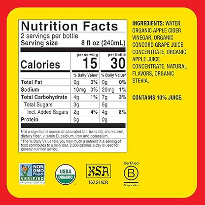 Apple Cider Vinegar Concord Grape & Hibiscus Drink by Bragg's