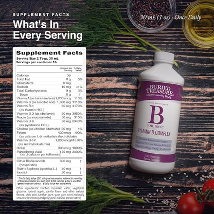 Liquid Vitamin B Complete by Buried Treasure