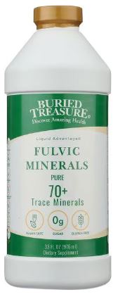 Liquid Fulvic Minerals by Buried Treasure