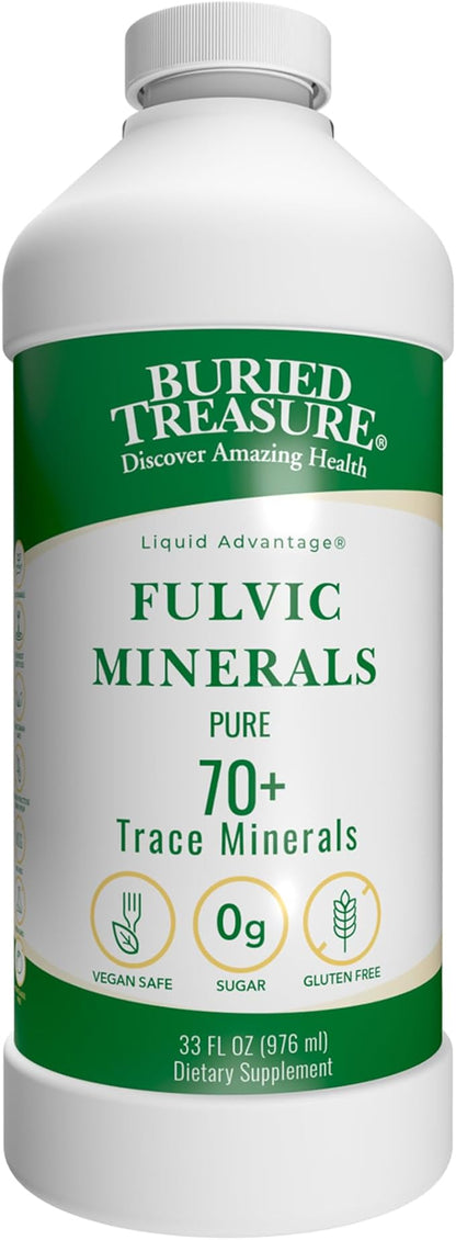 Liquid Fulvic Minerals by Buried Treasure