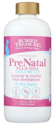 Liquid Prenatal Multi Plus DHA by Buried Treasure