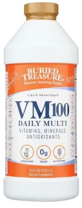 Liquid VM 100 Daily Multi by Buried Treasure