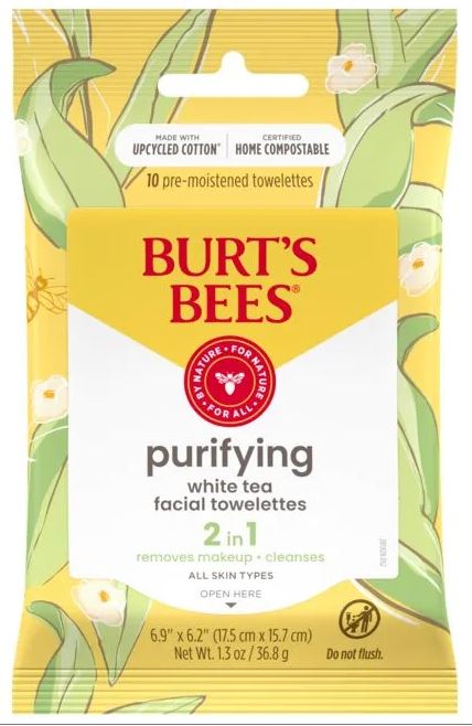 Purifying Face Cleansing Wipes by Burt's Bees