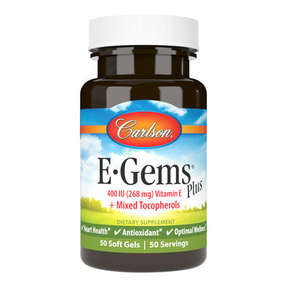 E-Gems Plus 400iu Softgels by Carlson Labs