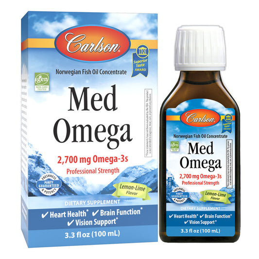 Med Omega Lemon Lime by Carlson Labs