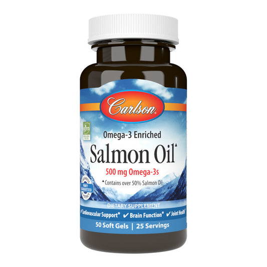 Norwegian Salmon Oil Softgels by Carlson Labs