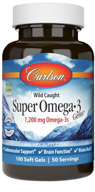 Super Omega 3 Softgels by Carlson Labs