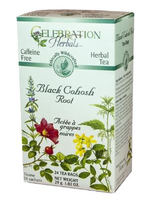 Black Cohosh Tea Bags Wildcrafted by Celebration Herbals