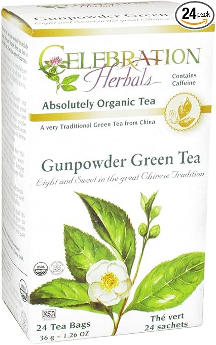 Gunpowder Green Tea Organic by Celebration Herbals