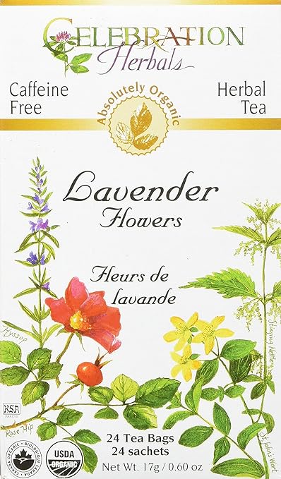 Lavender Flowers Organic Tea by Celebration Herbals