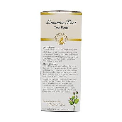 Licorice Root Organic Tea by Celebration Herbals
