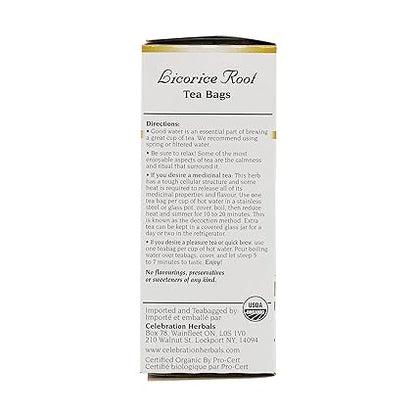 Licorice Root Organic Tea by Celebration Herbals