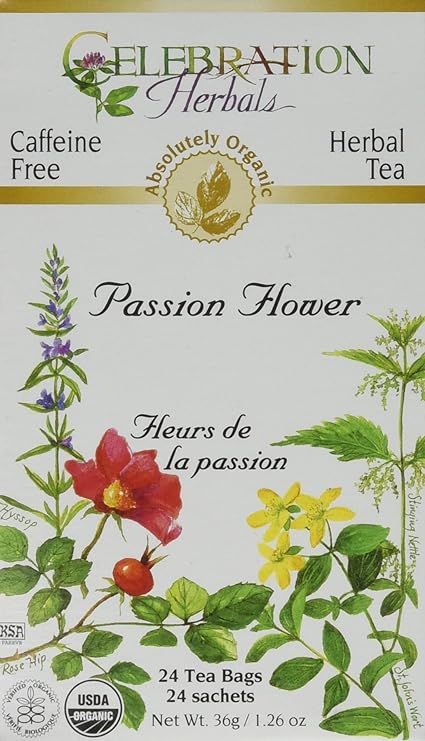 Passion Flower Organic Tea by Celebration Herbals