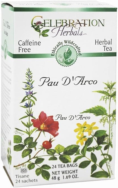 Pau D'Arco Organic Tea by Celebration Herbals