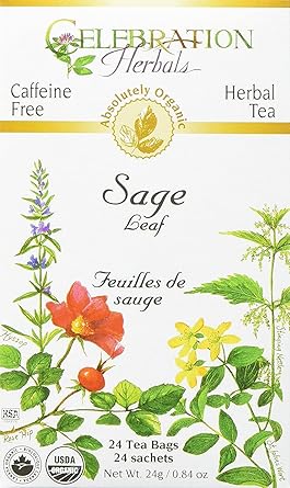 Sage Leaf Organic Tea by Celebration Herbals