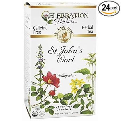 St John's Wort Organic Tea by Celebration Herbals