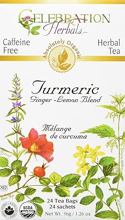 Turmeric Blend Organic Tea by Celebration Herbals