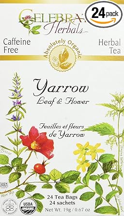 Yarrow Tea Organic by Celebration Herbals