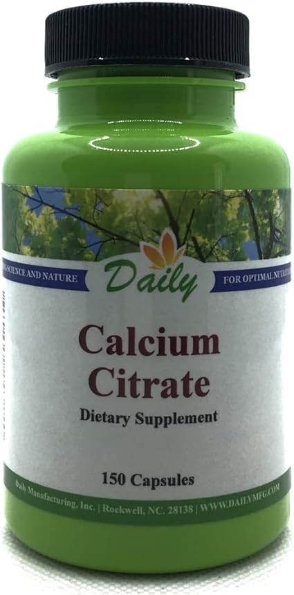 Calcium Citrate Capsules by Daily