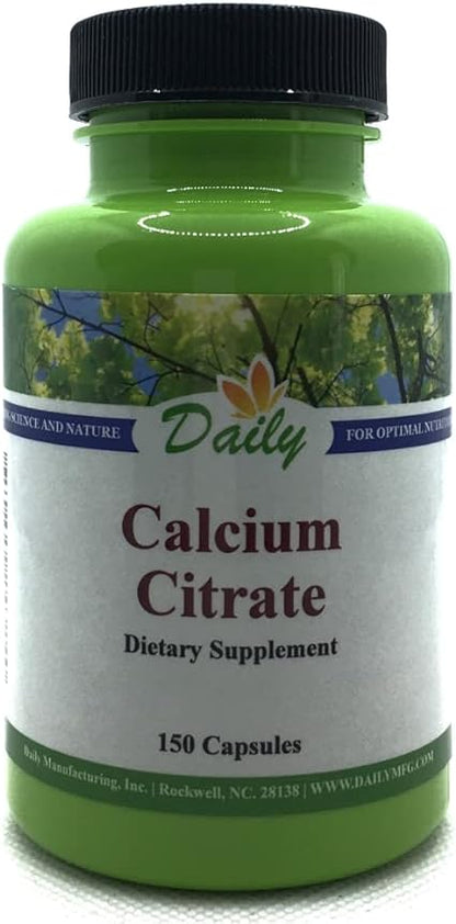Calcium Citrate Capsules by Daily