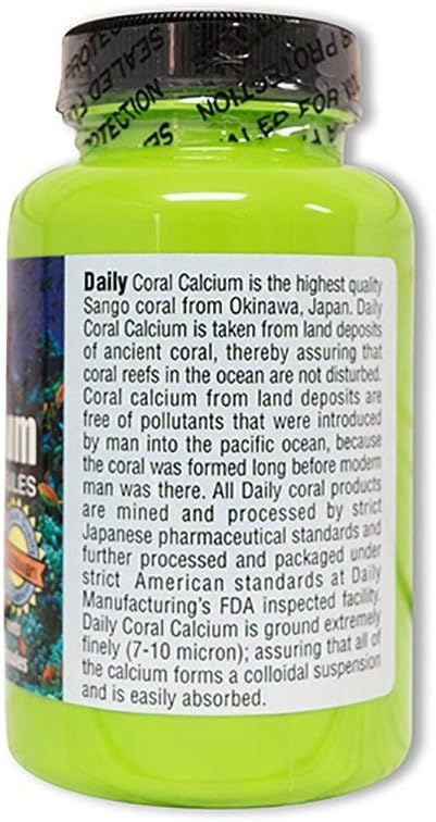 Coral Calcium Magnesium & D3 Capsules by Daily